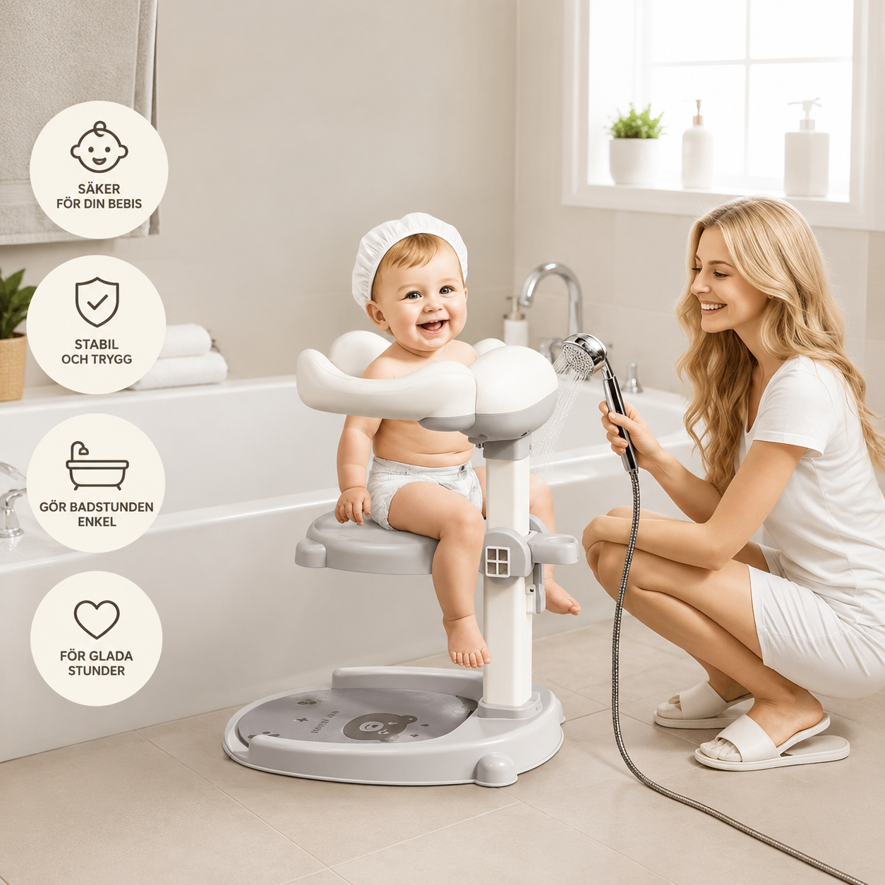 Babybad™ - babycare för bad och blöjbyte